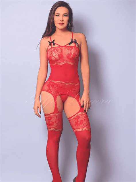 Lingerie Sexy Macac O Arrast O Sensual Cinta Liga Florida Shein Brasil