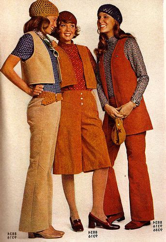 Moda De Los Años 70 Ropa Mujeres Cafév