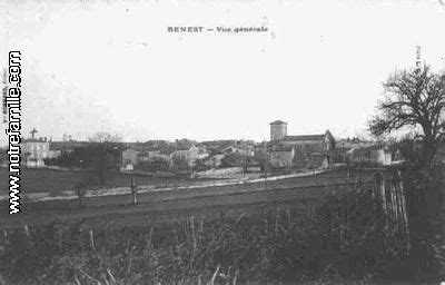 benest  charente la ville benest sa mairie  son village