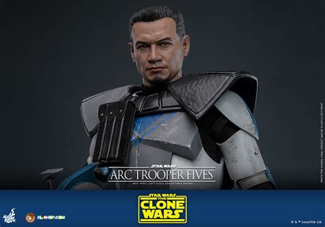 Hot Toys TMS132 Star Wars The Clone Wars 1 6th Scale Arc Trooper Fives Collectible