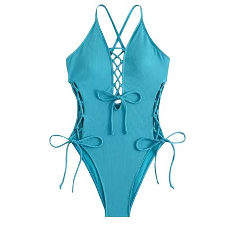 Homenesgenics Clearance Swimsuit Women Plus Size Tankini Bikini Women S Solid Color Fashion Sexy