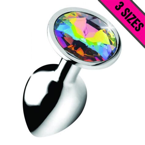 Booty Sparks Rainbow Prism Gem Anal Plug Janets Dungeon