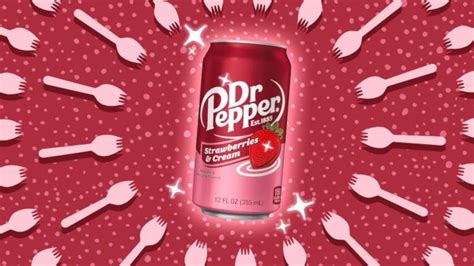 Dr Pepper Strawberries And Cream Review Sporked