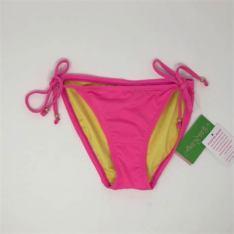 Lilly Pulitzer Swim Lilly Pulitzer Tropic String Bikini Bottom Poshmark