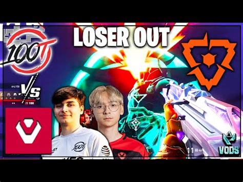 100 Thieves VS Sentinels Champions Tour 2024 Americas Kickoff 2024