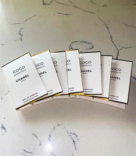 7 Samples Of Chanel Coco Mademoiselle 7 Samples Only Fragrances