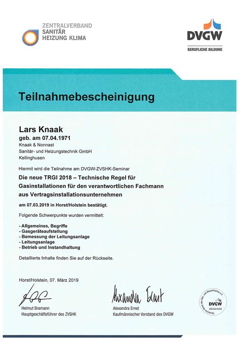 Urkunden Zertifikate Knaak Gmbh