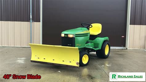 John Deere Snow Blade Youtube