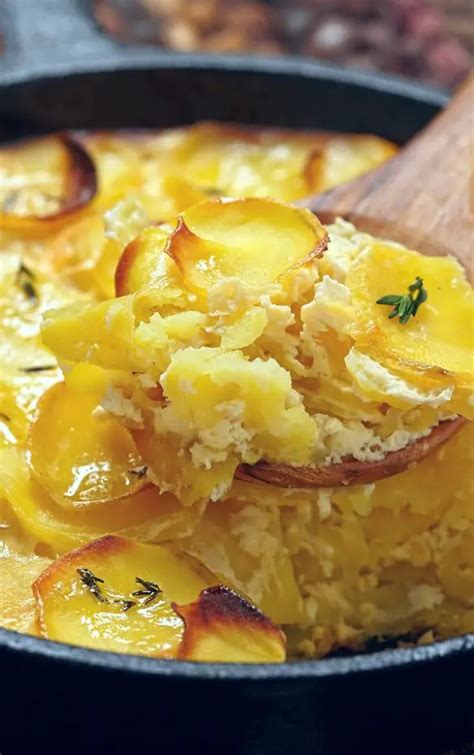 Air Fryer Scalloped Potatoes Recipe MY EDIBLE FOOD