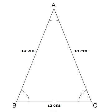 Triangulo Com 2 Lados Iguais - Um Triangulo Com Dois Angulos Externos Agudos