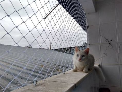 Rede Tela Proteção Crianças Gatos Para Janelas 1 00m X 1 50