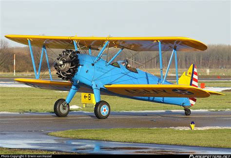 N97X Private Boeing PT 17 Kaydet A75N1 Photo By Erwin Van Hassel ID