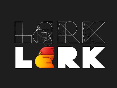 lark logo design  jon rodenhiser  dribbble