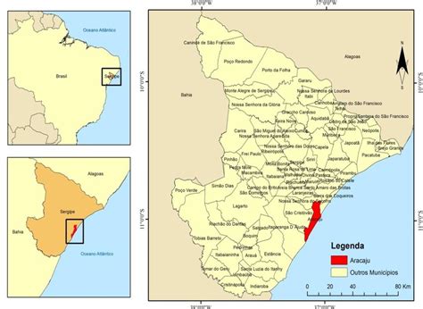Aracaju Fica Em Qual Estado - Aracaju, Localização Geográfica em Sergipe e o Estado no Brasil, 2020 ...