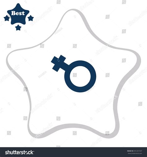 Female Icon Women Sex Signwhite Button Stock Vector Royalty Free Shutterstock