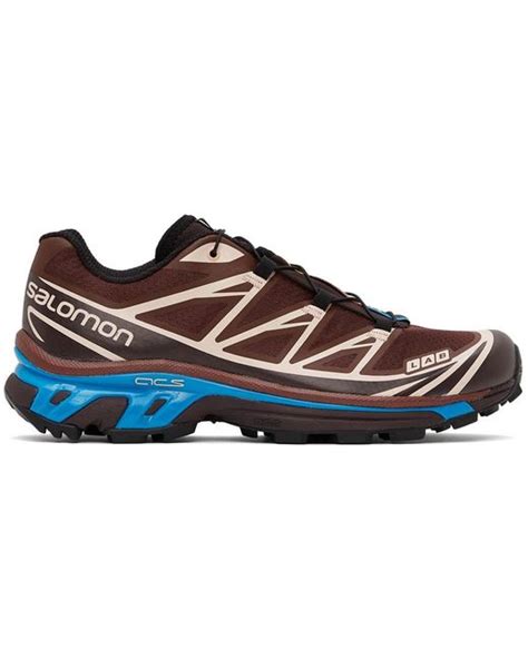 Salomon Burgundy Xt 6 Advanced Sneakers For Men Lyst