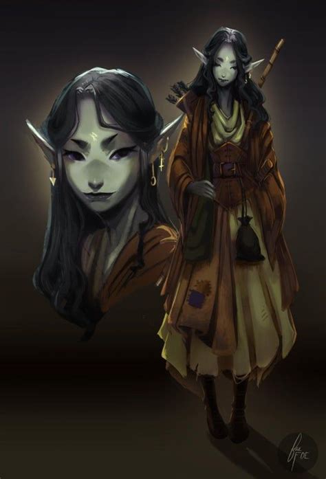 Oc Art Meet Naiad My Wood Elf Druid And Protector Of The Swamp