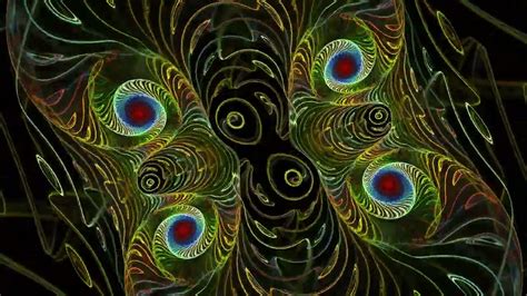 4K Psy Trance Mix 2022 UltraHD Visual Effect Electric Sheep YouTube