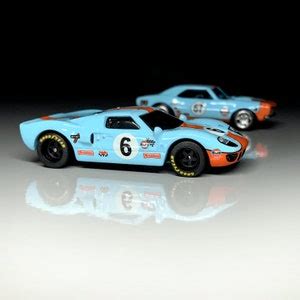 Gulf Racing Livery Waterslide Decals For Hot Wheels Matchbox Gulf Porsche Ford Gt Camaro