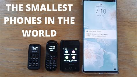 Smallest Phones In The World Youtube