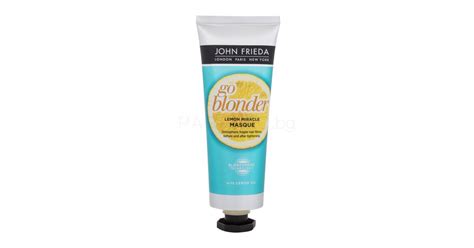 John Frieda Sheer Blonde Go Blonder Lemon Miracle Masque Маски за коса за жени Parfimo bg