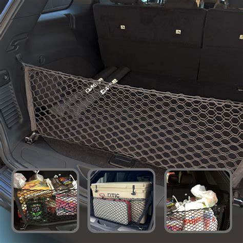 Envelope Style Trunk Mesh Cargo Net For Jeep Grand Cherokee