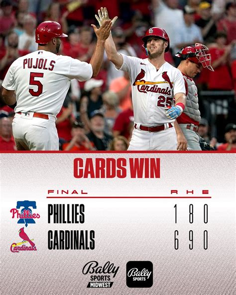 Bally Sports Midwest On Twitter STLCards Get The W Https T Co