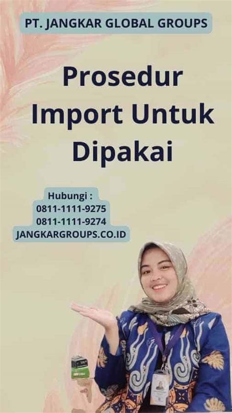 prosedur import  dipakai jangkar global groups