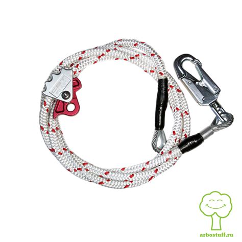Охватка 16/8мм с Карабином Ст и Зажимом | СВТ — купить на сайте Arbostuff