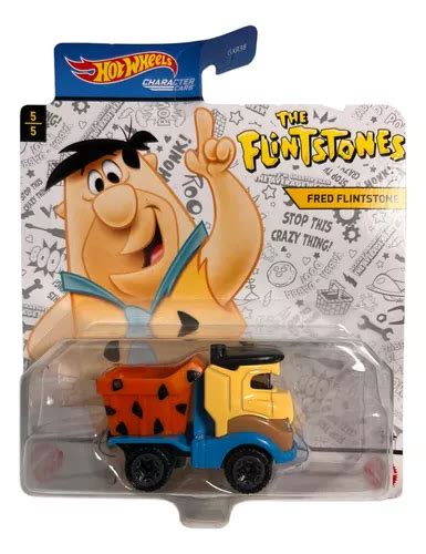 Hot Wheels Character Cars 5 5 Fred Flintstone Los Picapiedra Envío gratis
