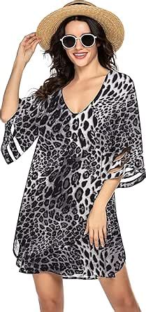 Ekouaer Women S Bathing Suit Cover Up For Beach Pool Sexy V Neck Swimsuit Bikini Coverups