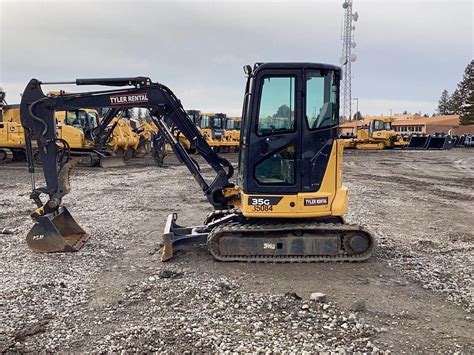 2021 John Deere 35G Mini Excavator For Sale 424 Hours Chehalis WA