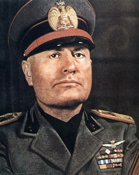 Benito Mussolini Lucido Poster Foto Dittatore Fascista Italiano Italia