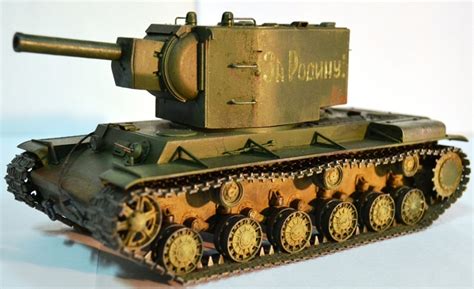 КВ-2 — Каропка.ру — стендовые модели, военная миниатюра