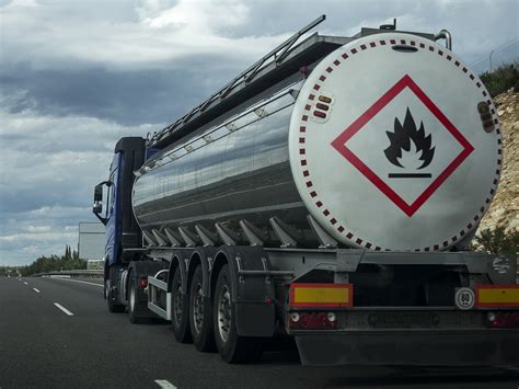 Dangerous goods in the transport supply chain