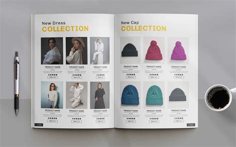 Clothing Product Catalog Or Catalog Template