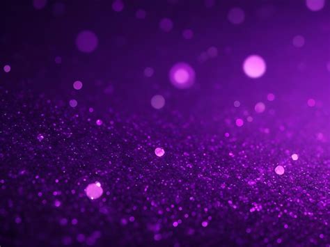 Premium Ai Image Purple Glitter Magic Background Generated Ai