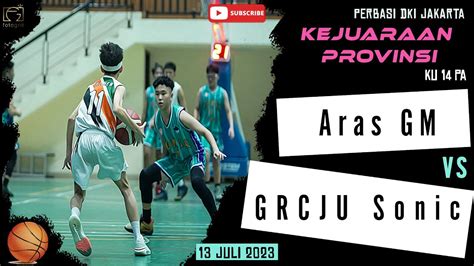 Basketball Aras Gm Vs Grcju Sonic Ku Pa Youtube