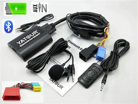 Yatour BTA Bluetooth car kit Hands free phone call A2DP music streaming ...