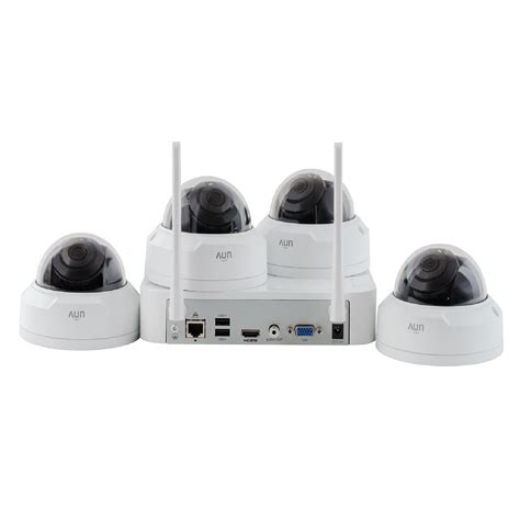 Kit 4 cámaras Wi Fi Dome NVR Uniview 2 MP Resolución Full HD