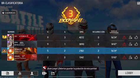 Logrando Ganar Muchas Partidas En Clasificatoria Free Fire Racha