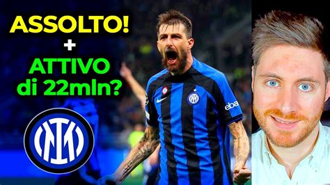 Inter News Acerbi Assolto Oaktree Apre E Utile Di Milioni Youtube