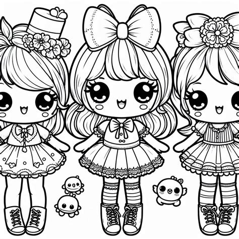 Desenhos De Bonecas Kawaii - 10