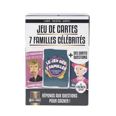 Jeu Des 7 Familles 60 Cartes