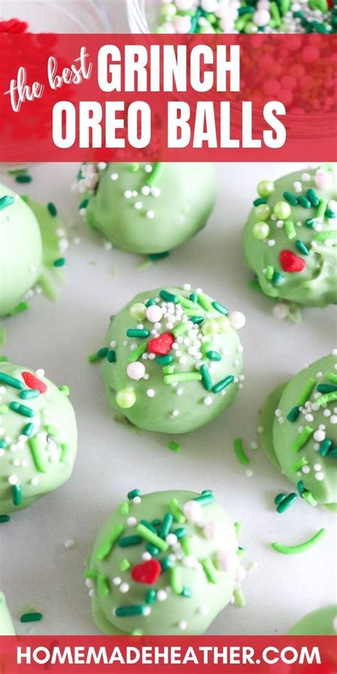 Grinch Oreo Balls Recipe