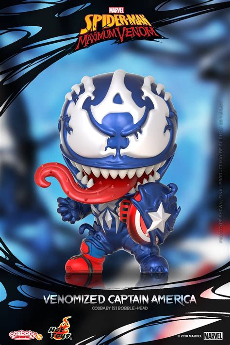 Venomized Marvel Heroes Get New Cosbaby Figures From Hot Toys