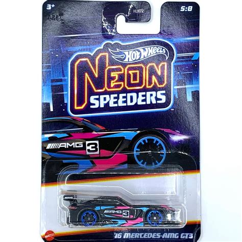風火輪 Hot Wheels 霓虹系列 NEON Mercedes AMG GT 蝦皮購物