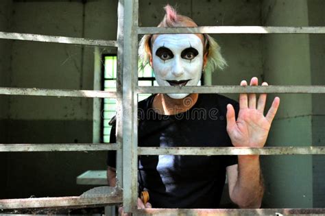 Alone Crazy Man Naked In An Abandoned House In Italy Stock Photo Image Of Background Gesture