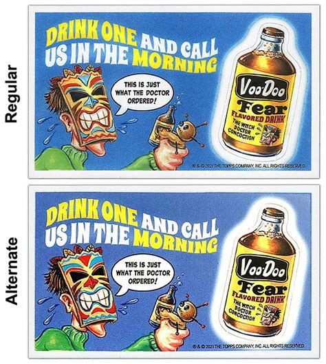 Wacky Packages Wonky Ads 2021