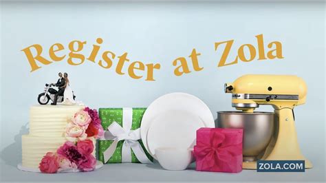 Zola Registry Fill Your Wedding Registry With Ts Experiences And